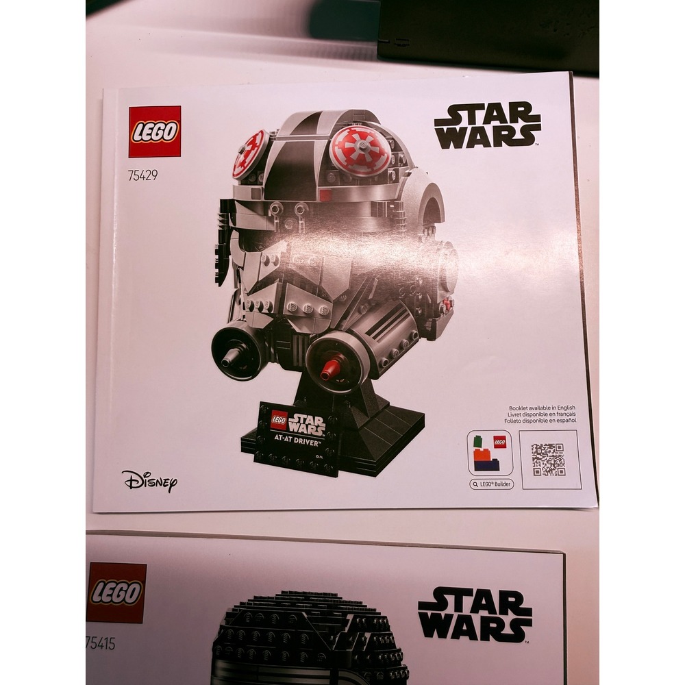 LEGO Star Wars Helmet Manuals Lot 75276 75408 75415 75429 Stormtrooper Fett - Picture 2 of 5